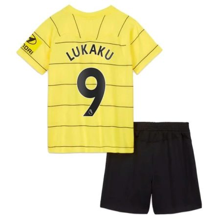 Camisola Chelsea Romelu Lukaku 9 Criança Equipamento Alternativa 2021-22
